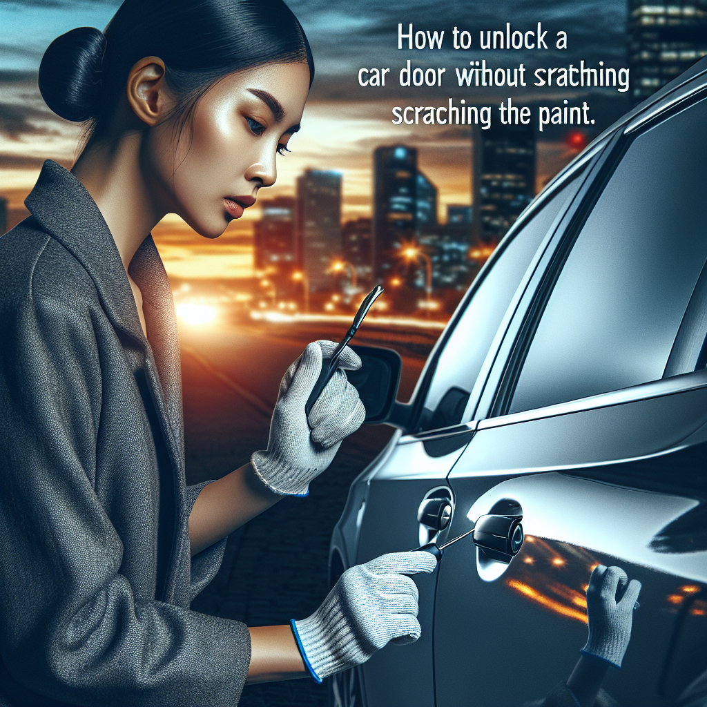 how to unlock a car door without scratching the paint 7 1734055469